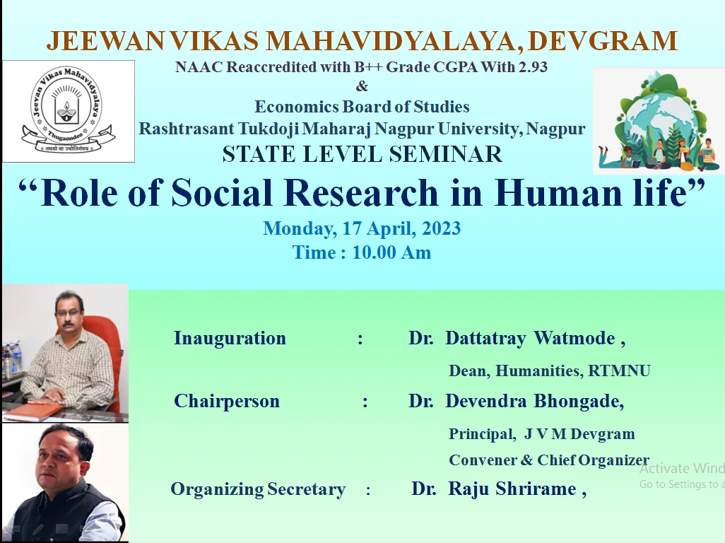 Role of Social Research in Human Life